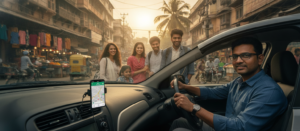 rideshare driver India