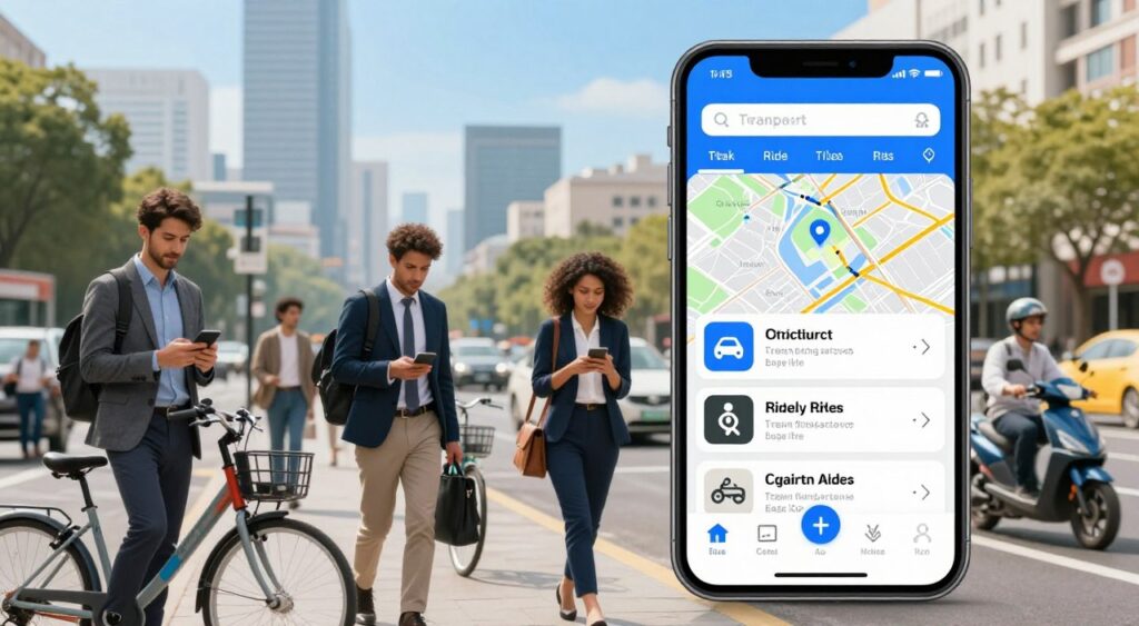 transport app for riders